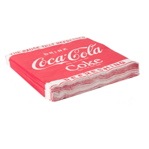 Set 20 servilletas de papel coca cola - Biels Online