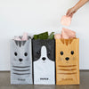 SET BOLSAS RECICLAJE MEOW X3 PLÁSTICO RECICLADO - Biels Online