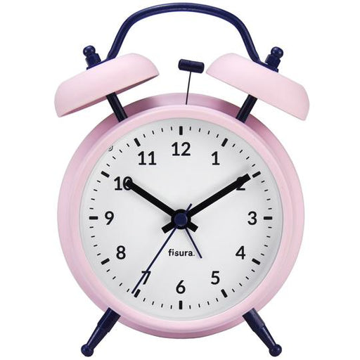 Reloj despertador Retro Rosa & Azul - Biels Online