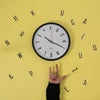 Reloj Pared 'Fuckin Late' Blanco - Biels Online