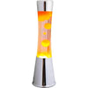 Lámpara Lava Cromo/Naranja - Biels Online