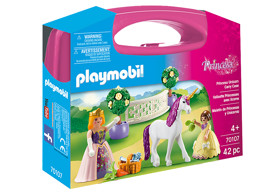 Maletín grande Princesas y Unicornio - Biels Online