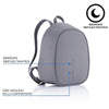 Mochila Antirrobo ELLE Gris Oscuro - Biels Online