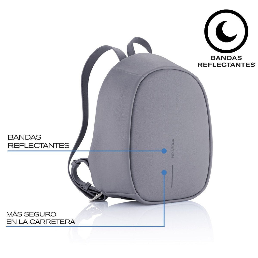 Mochila Antirrobo ELLE Gris Oscuro - Biels Online