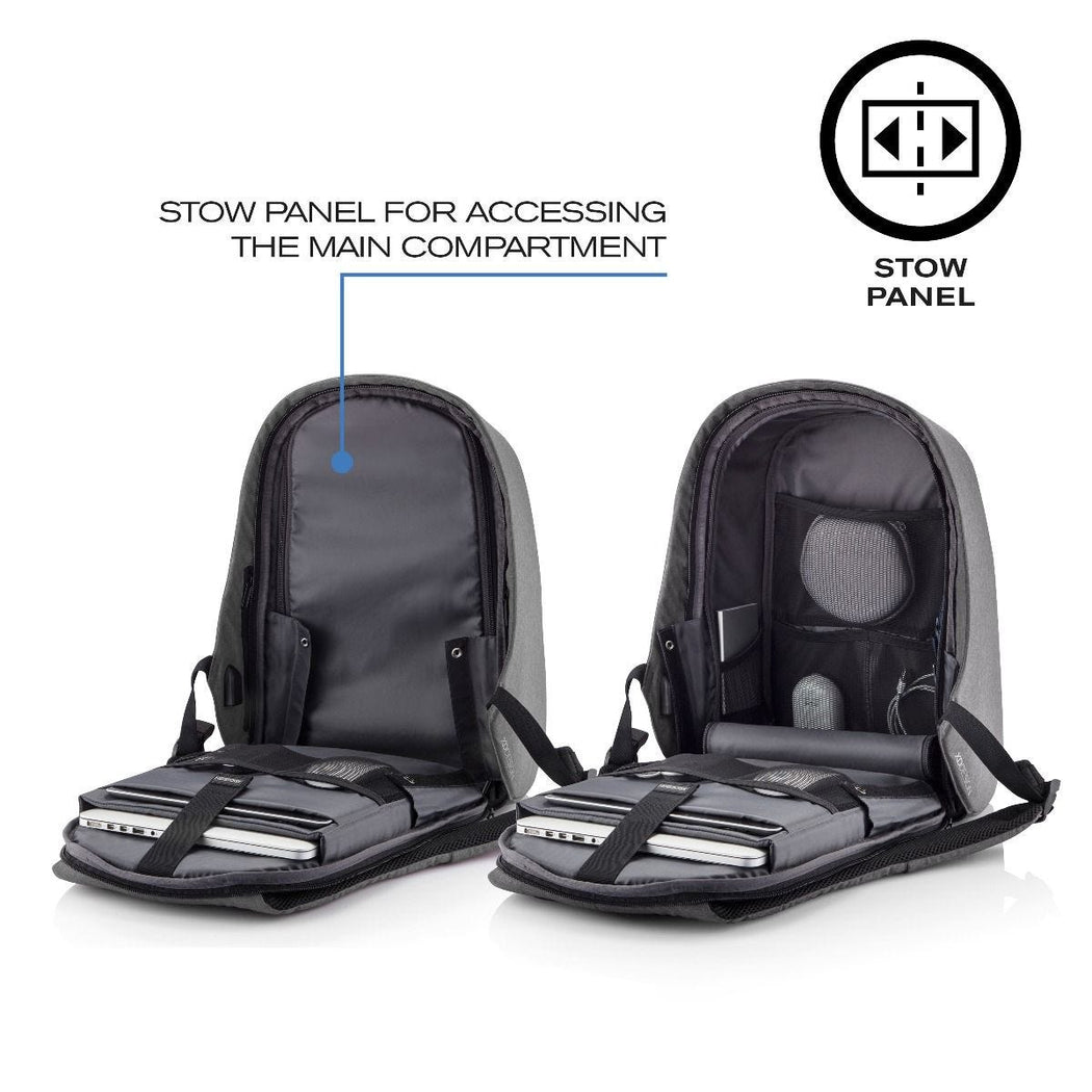 Mochila Antirrobo Bobby Hero Small Gris - Biels Online