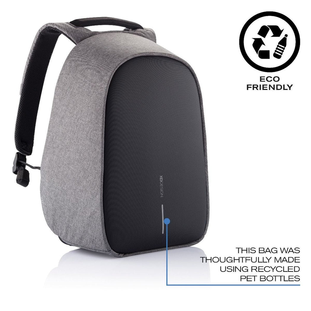 Mochila Antirrobo Bobby Hero Small Gris - Biels Online