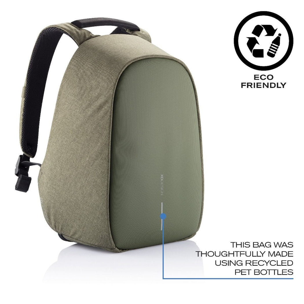 Mochila Antirrobo Bobby Hero Small Verde - Biels Online