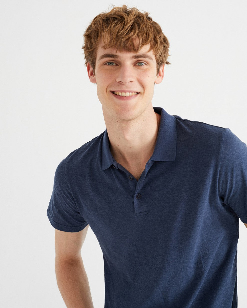 Polo Hemp Navy - Biels Online