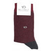 Calcetines Rayas Burgundy - Biels Online