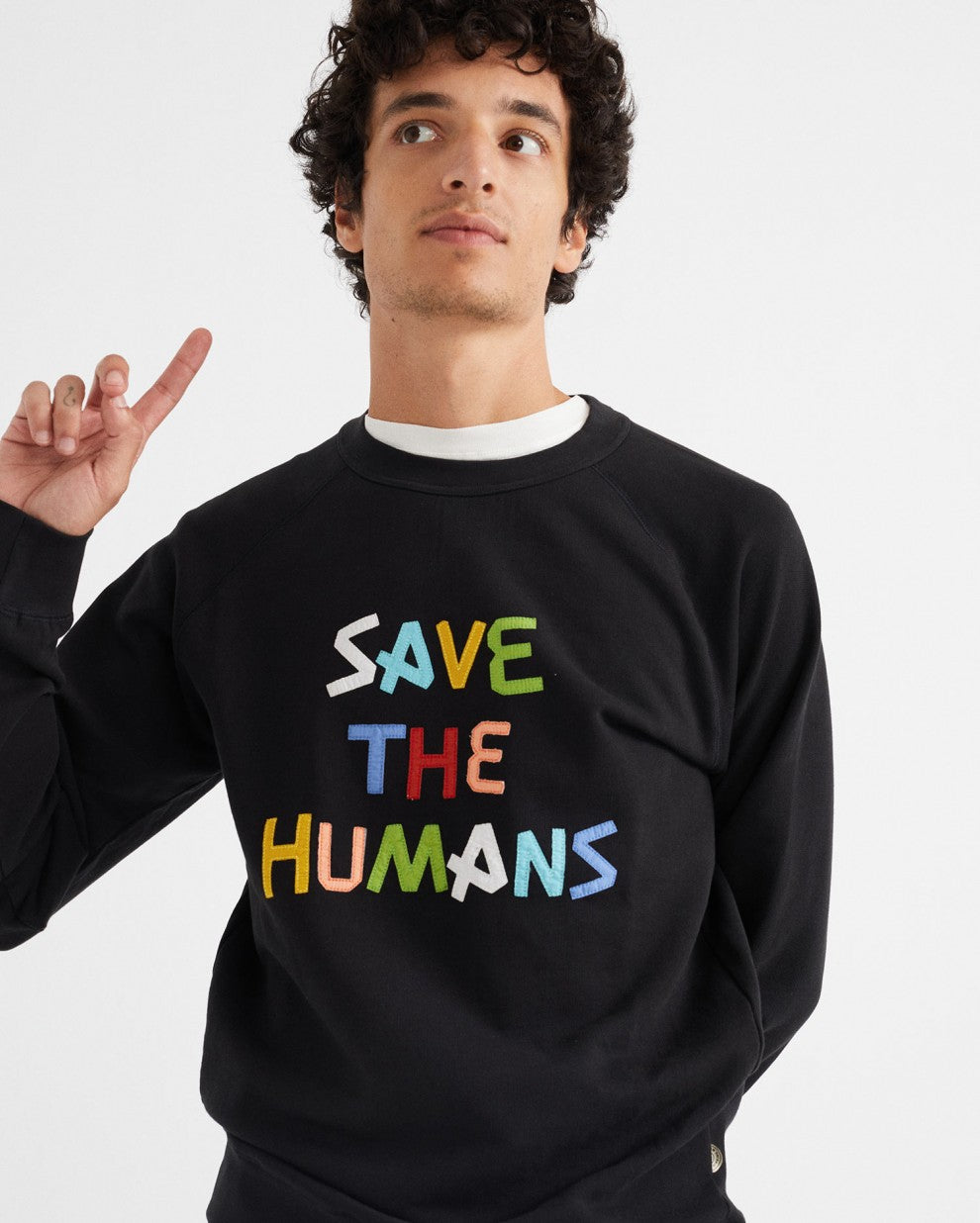Sudadera Save The Humans - Biels Online